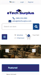 Mobile Screenshot of etechsurplus.com